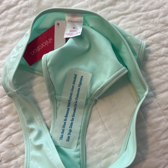 blue/green xhilaration bikini bottom - Picture 3 of 4
